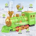 Classique Train Track Électrique Lamplight Musique Track Train Jeu
