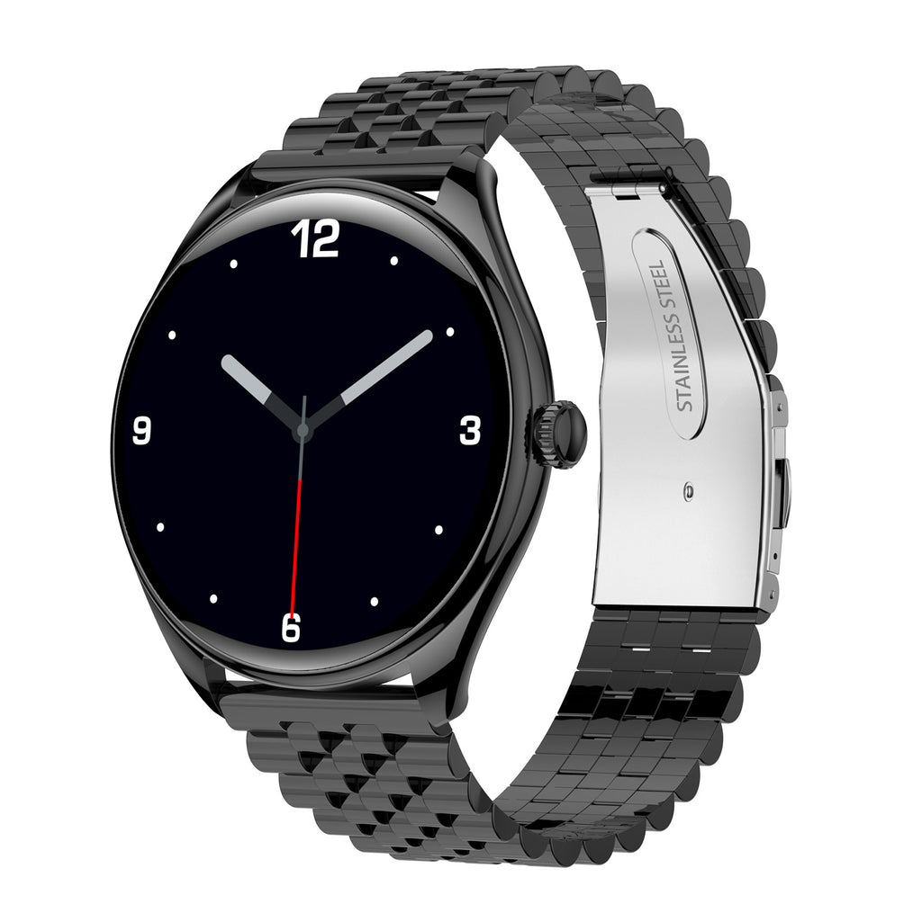 Ultra-fin 143 pouces Smart Watch Fréquence cardiaque Blood Oxygen Bluetooth Calling Voice Assistant