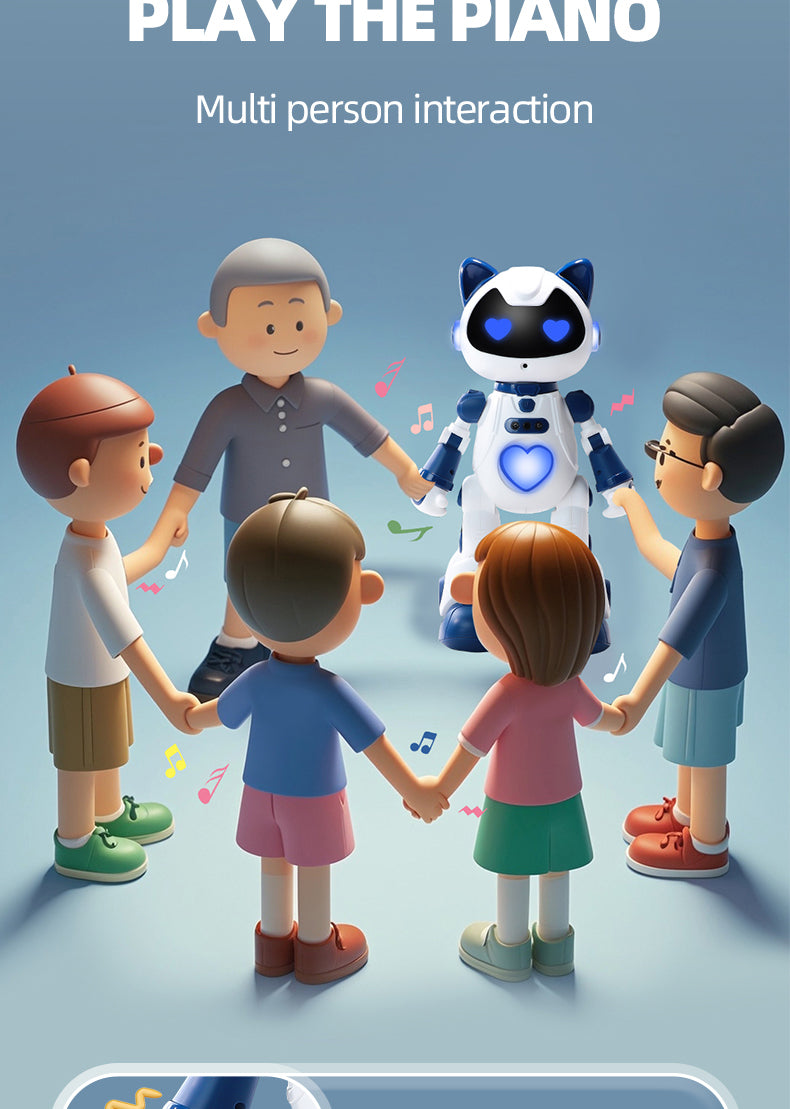 Programmation intelligente Gesture Induction Robot Spray Lampe Respirante Cool Jouets pour enfants