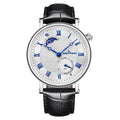 Montre Sun Moon Star Imperméable à deux broches demi-homme montre