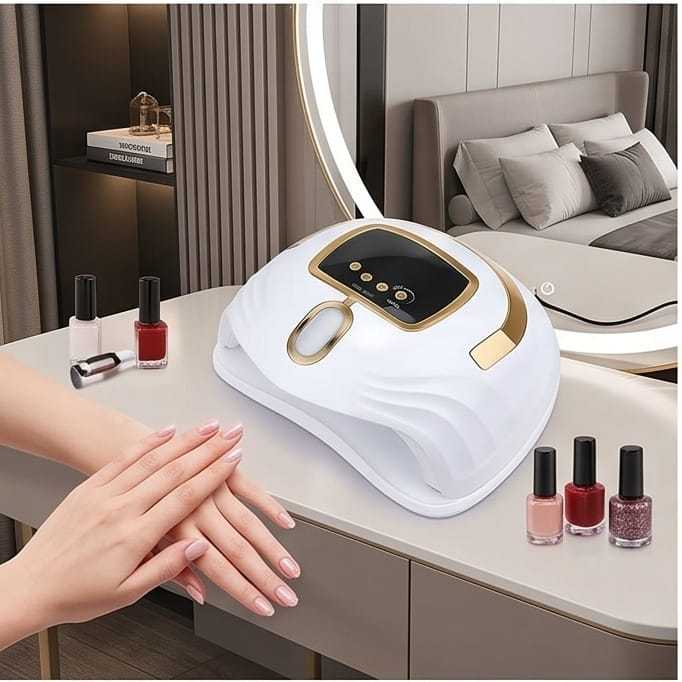 Machine à ongles de gel d'or - Appareil professionnel pour la conception de ongles à la maison