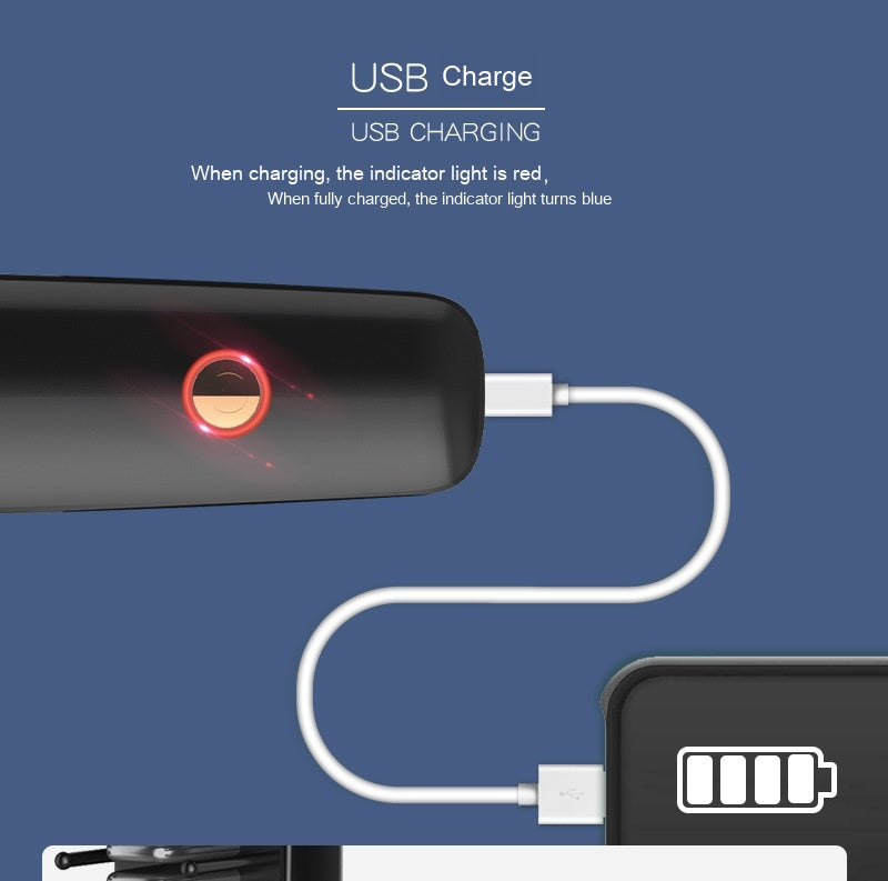 Charge sans fil Anion Comb droit Usb Charge pour le curling ou le redressage