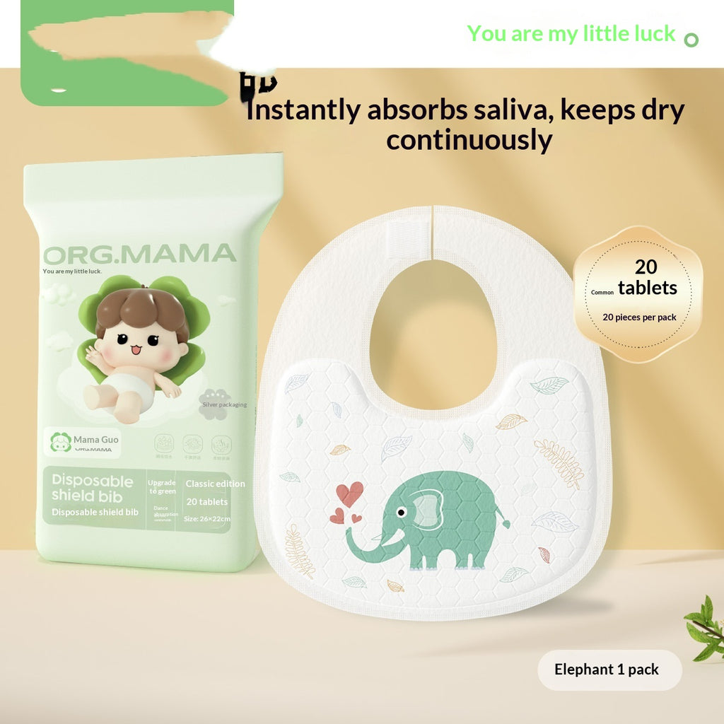Mama Fruits jetables Serviettes de salive Bébés