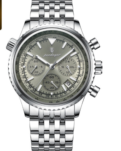Montres homme Imperméable Calendrier lumineux Multi-fonctions