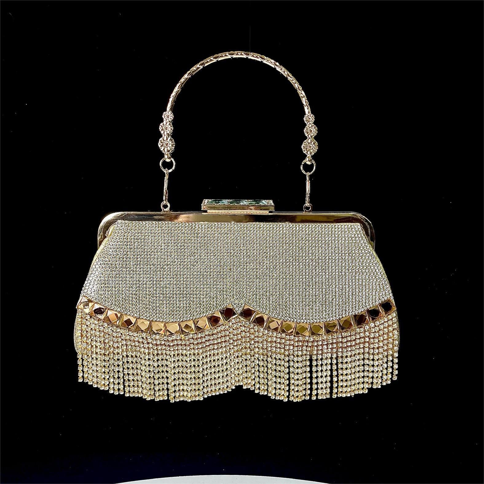 Tassel KTV Princess Dinner Robe Sac de banquet à bandoulière