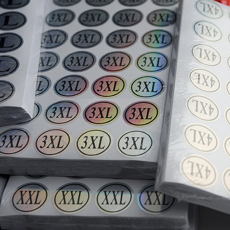 Laser d'imitation couleur de laser Sticker de taille variable