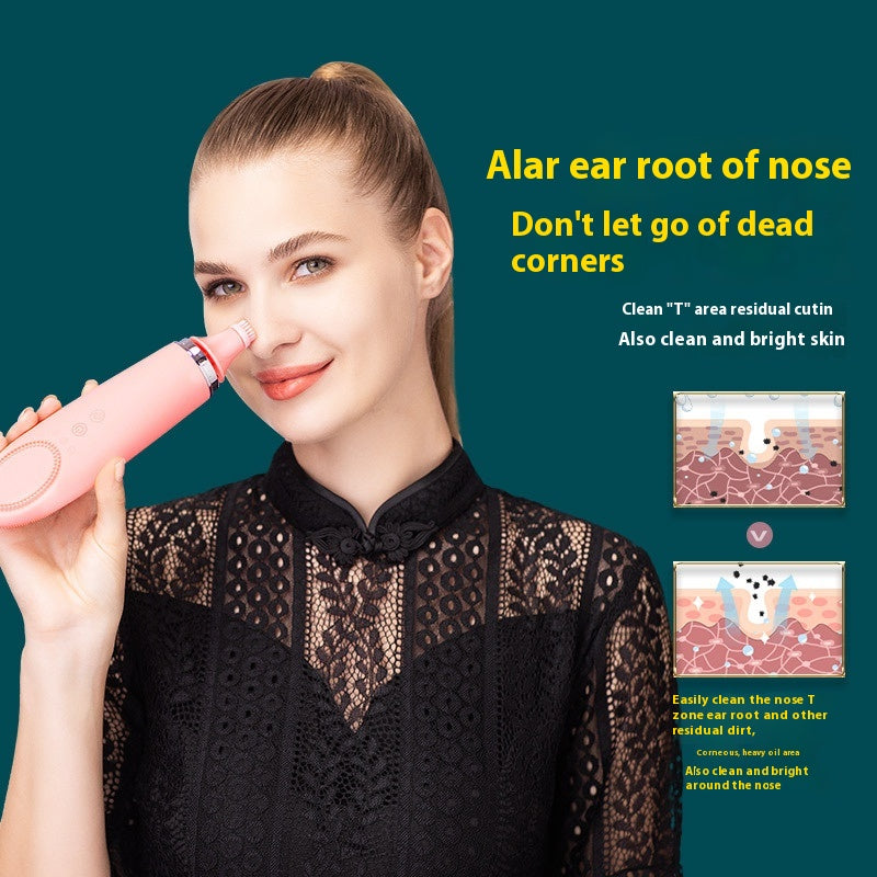 Nettoyeur visage chaud Sensation Pore électrique