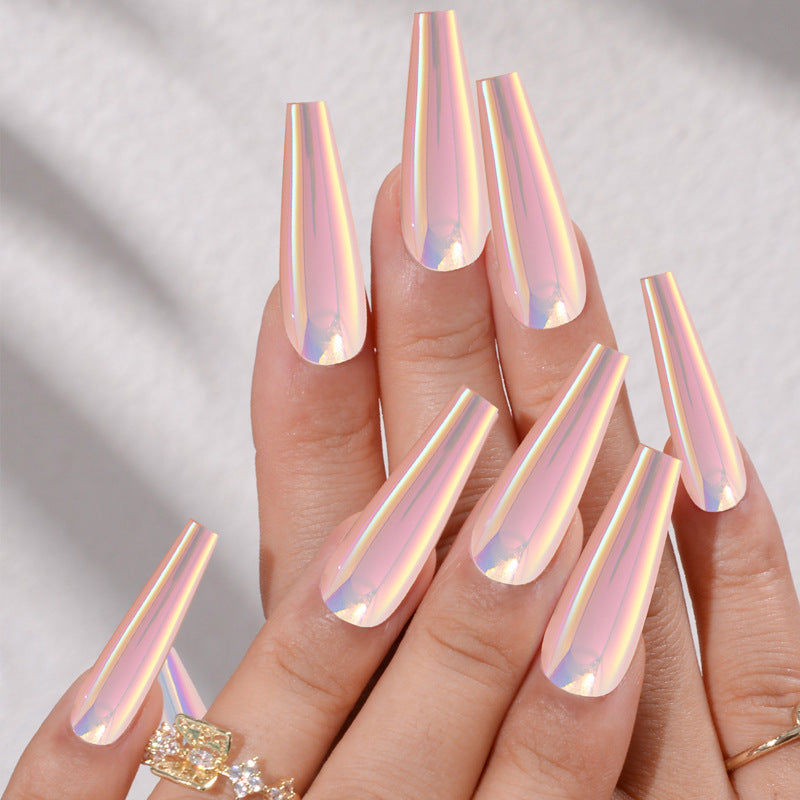 Stickers Aurora Long Finished Laser Nail Conseils