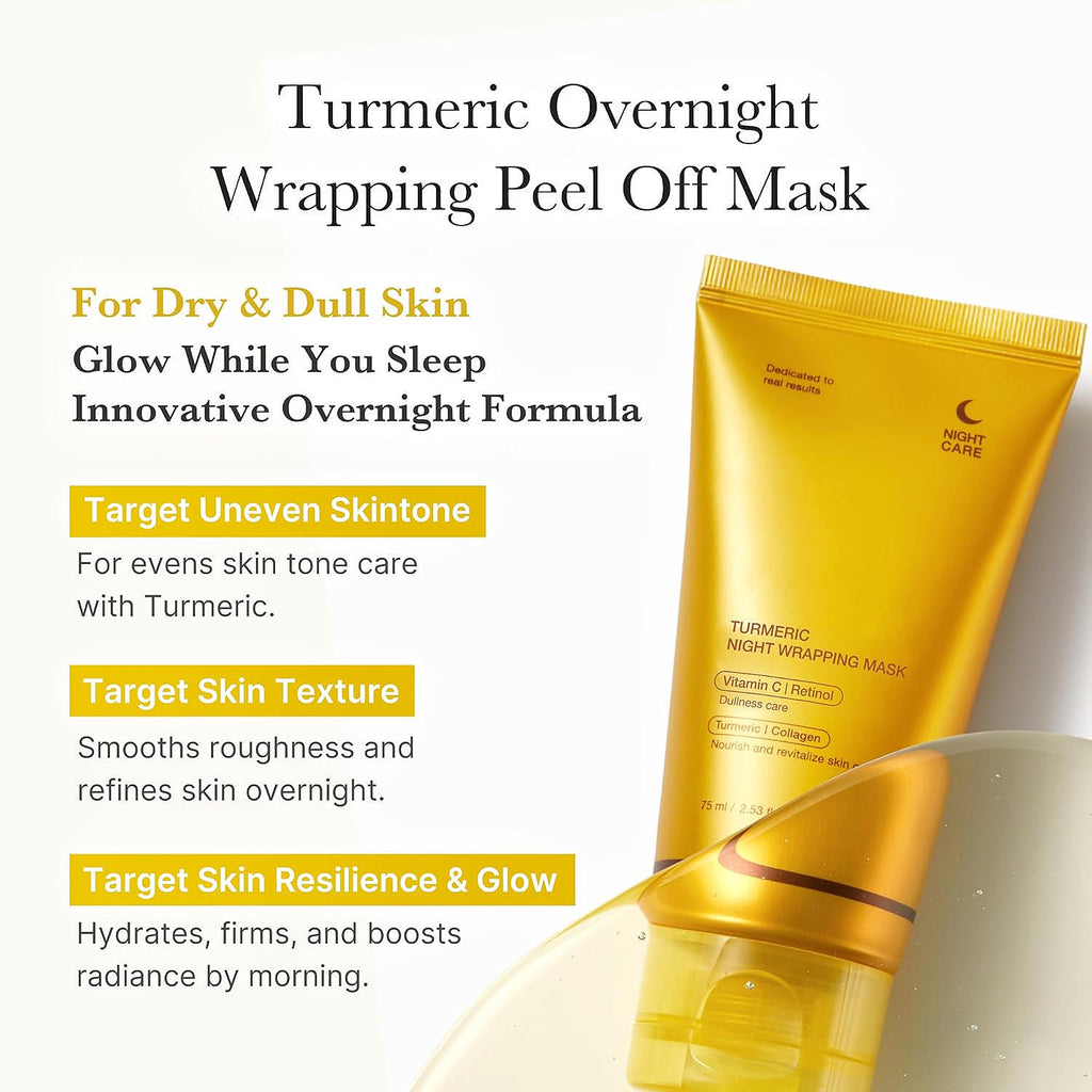 Non L0G0 Masque de la tête en curcuma