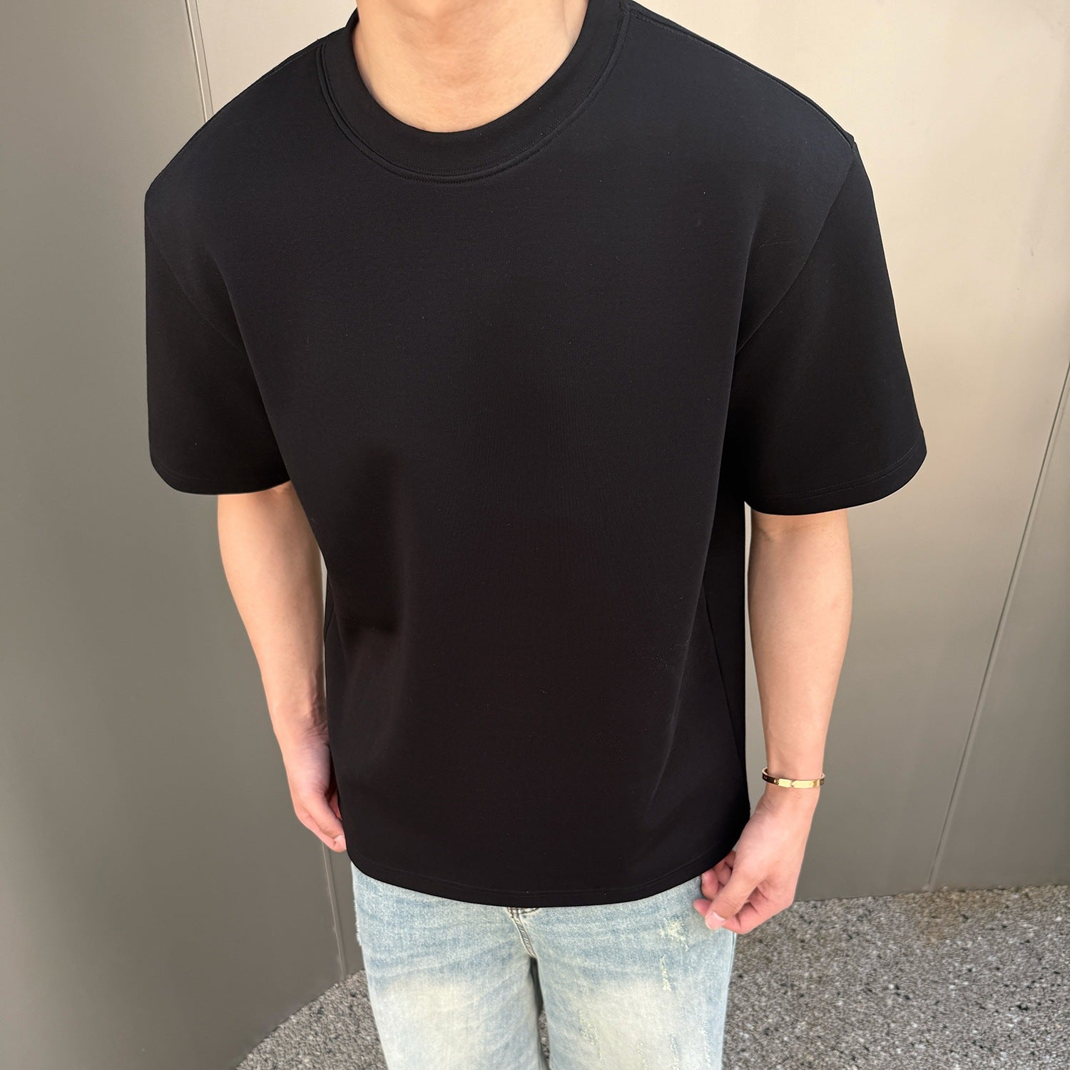 T-Shirt en col rond pour hommes