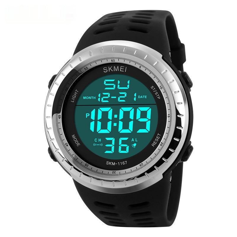 Montre multifonctionnelle de sport extérieur pour les étudiants masculins