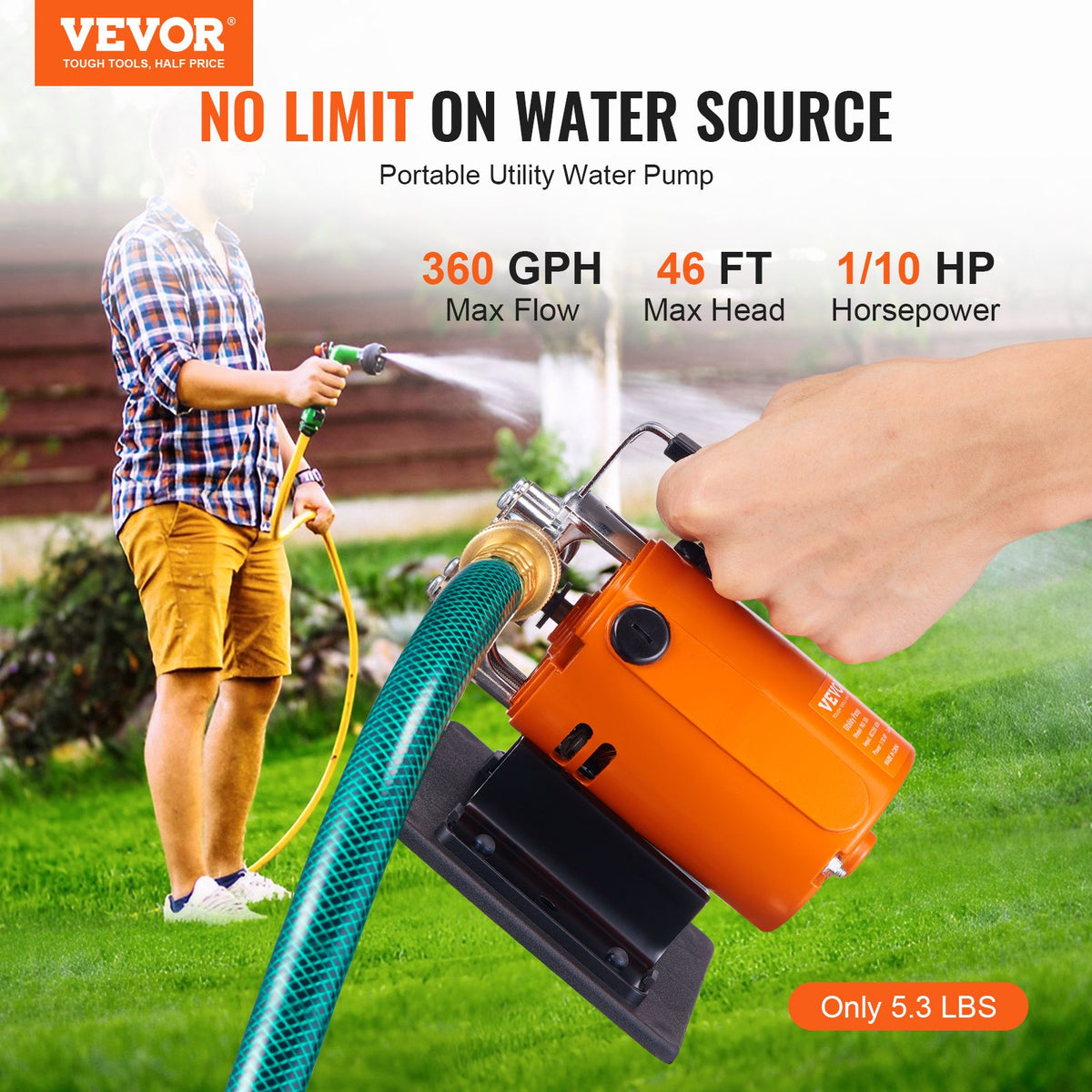 Pompe de transfert d'eau