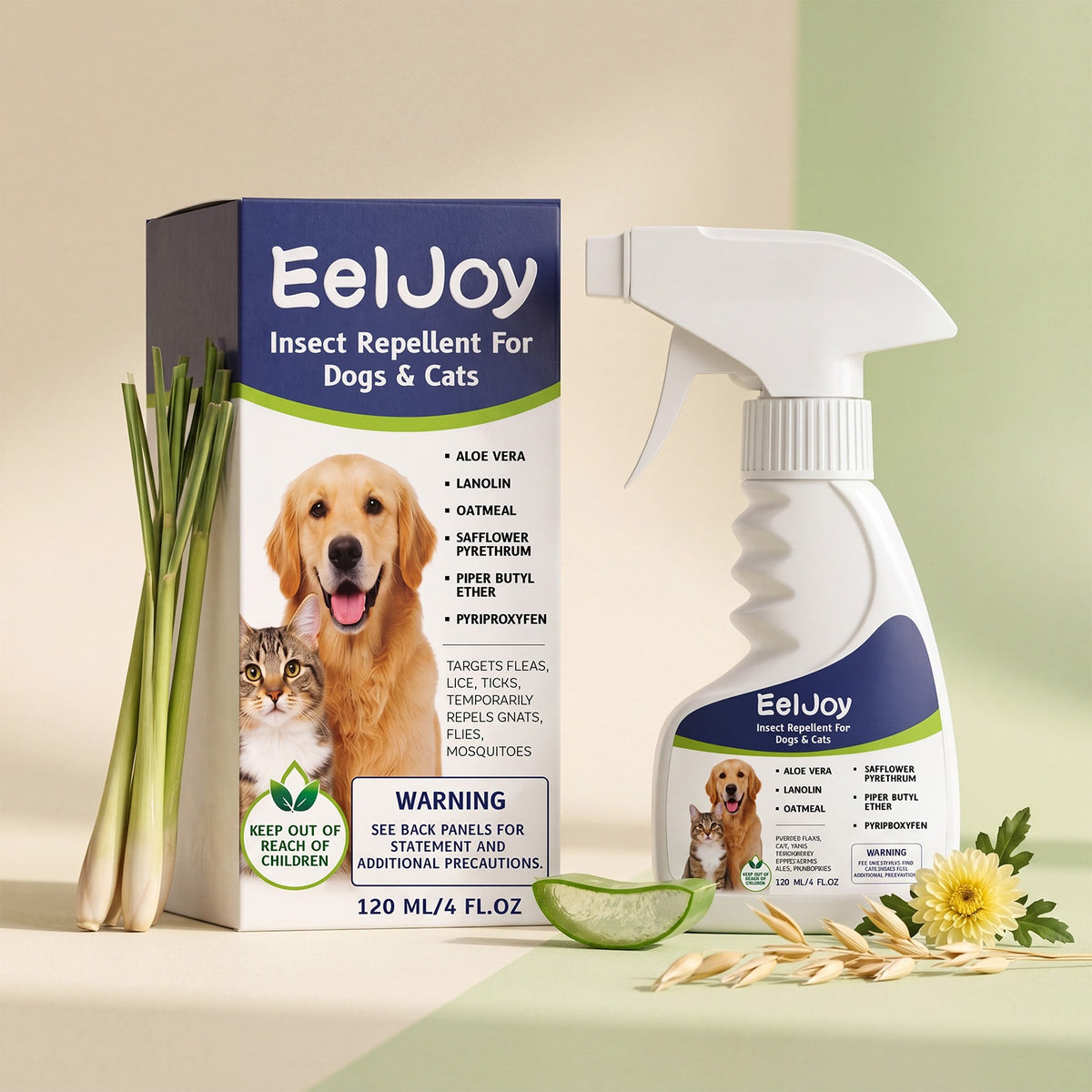 Eeljoy Chien et Cat Agent répulsif