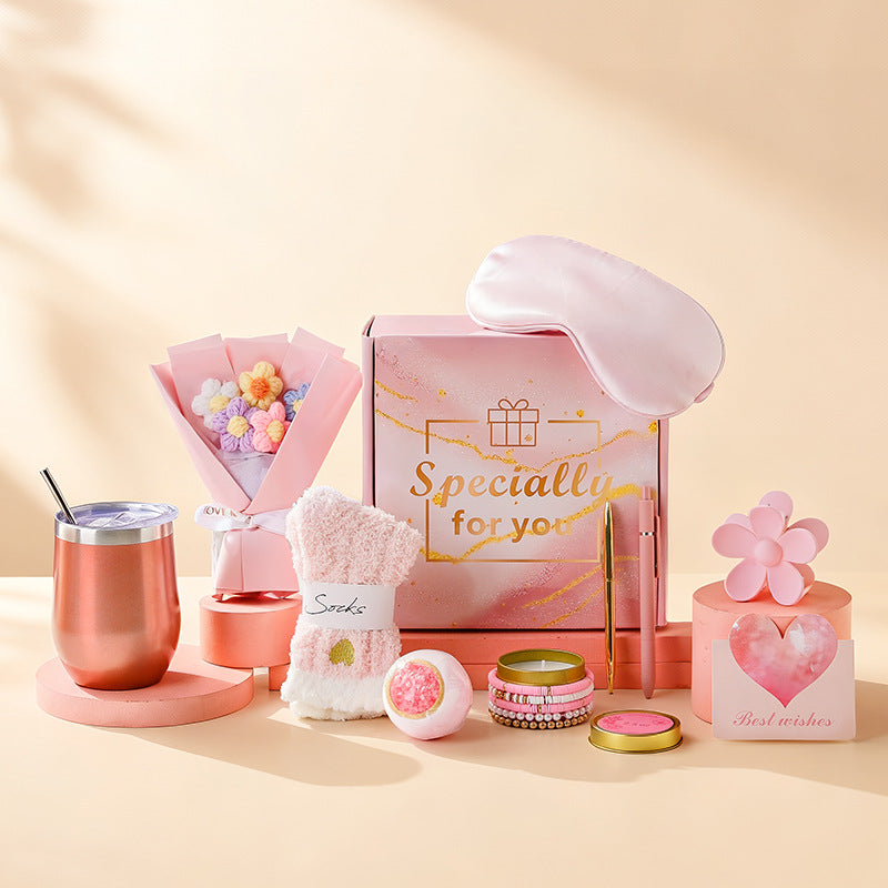 Mug Bougie Bain Bomb Chaussettes Cadeau Box