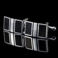 Cufflinks hommes carrés Spot simple Cuff Boutons français