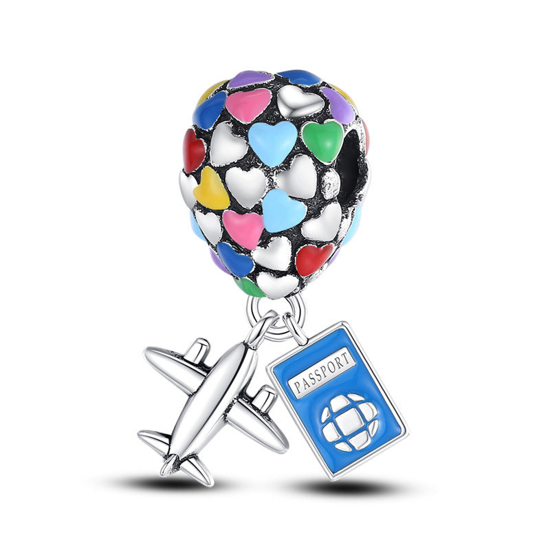 World Travel Series Collier pendentif bricolage et accessoires bracelet