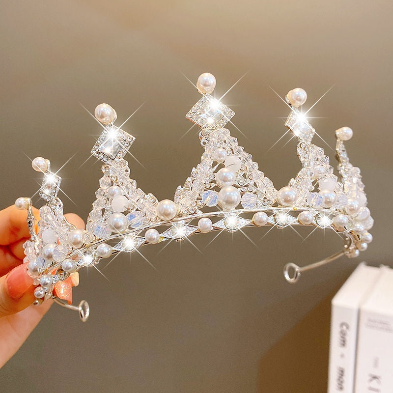Clip de cheveux princesse couronne pour enfants