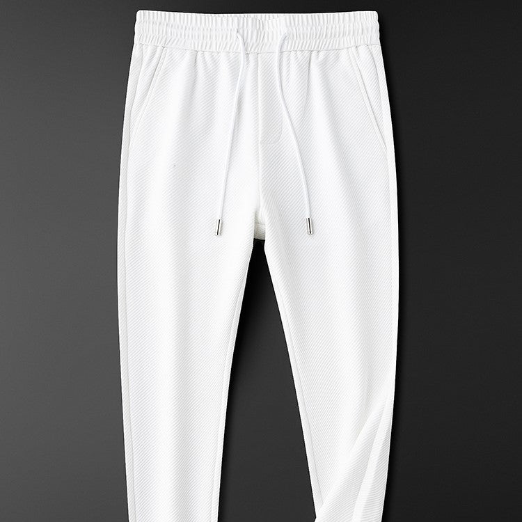 Pantalon blanc stretch pour hommes