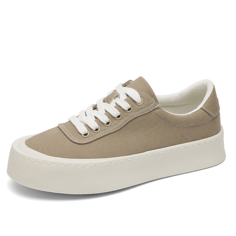 Hommes respirant Toile Conseil Chaussures avec une semelle en augmentation de hauteur