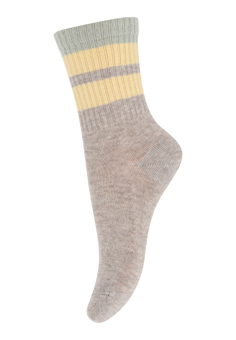 Chaussettes à cheville à mi-cuir rayées pour enfants pour garçons et filles