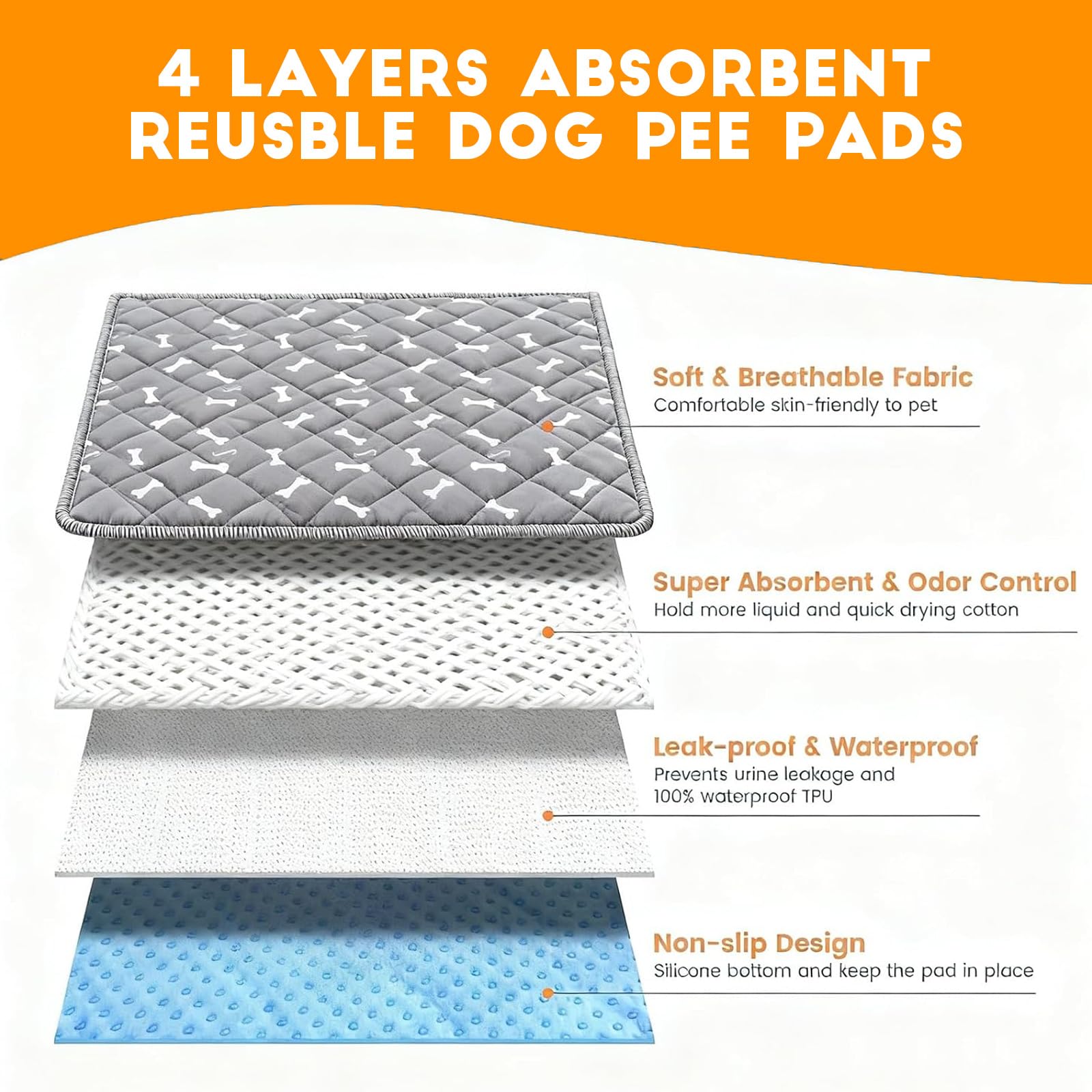 Pads pour chiots 2PCS avec phéromones