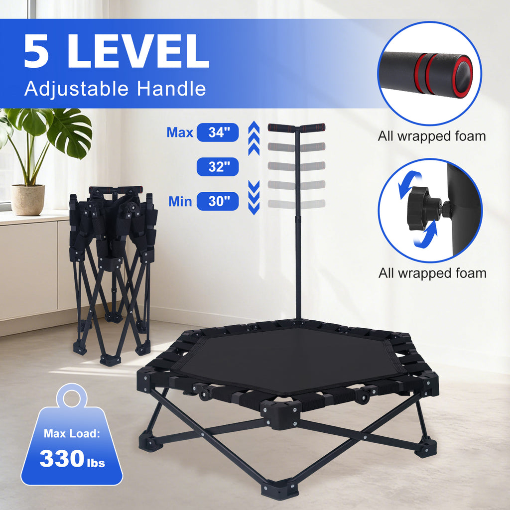 Trampoline mini pliable 42"