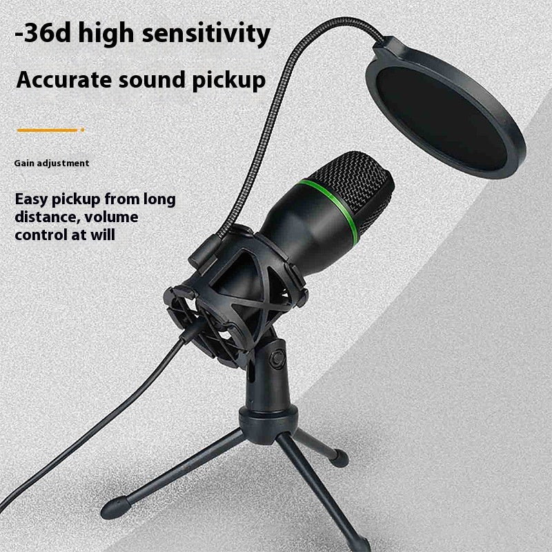 Accueil Informatique Condenseur USB Microphone