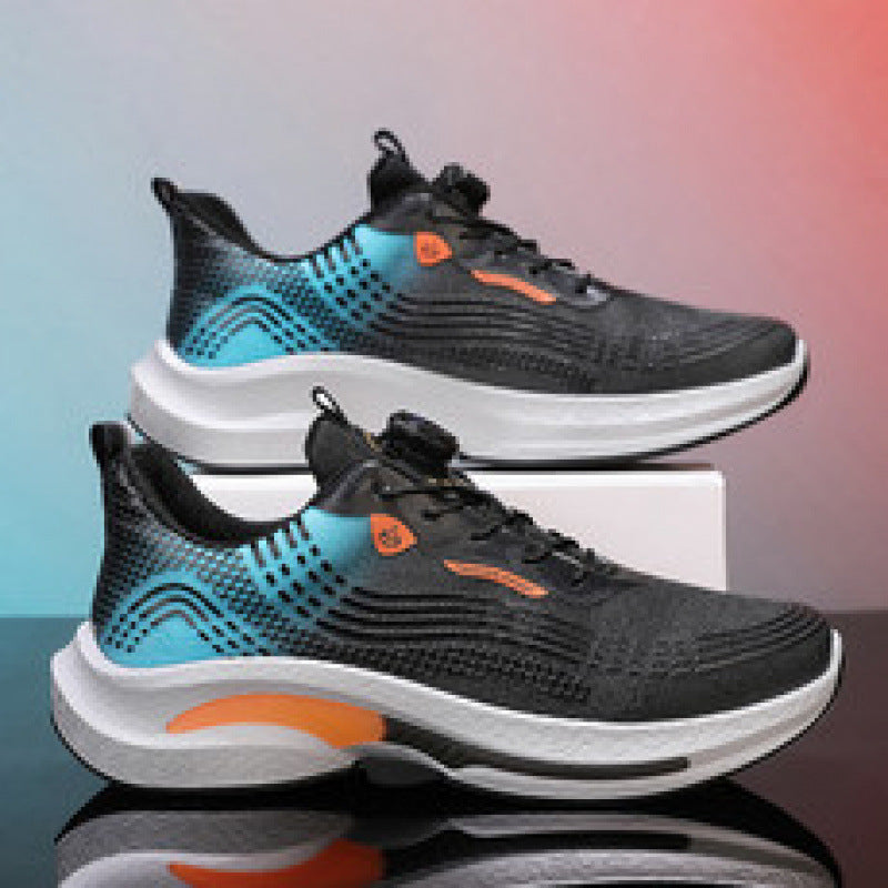 Fashionable breathable rotary mesh coil