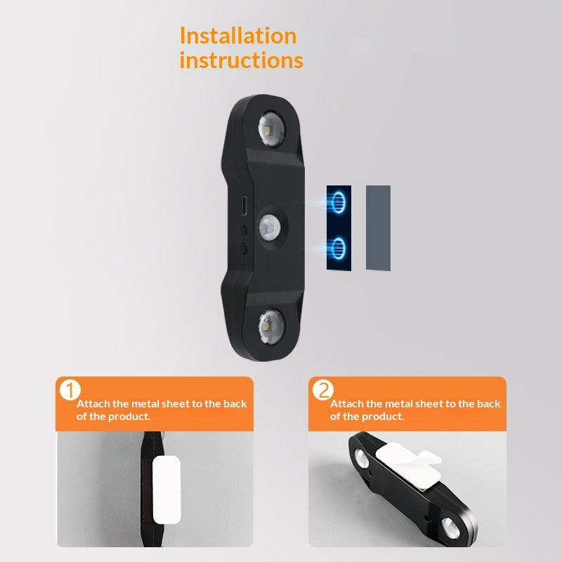 Lumière de mur amphibie sans fil de charge magnétique