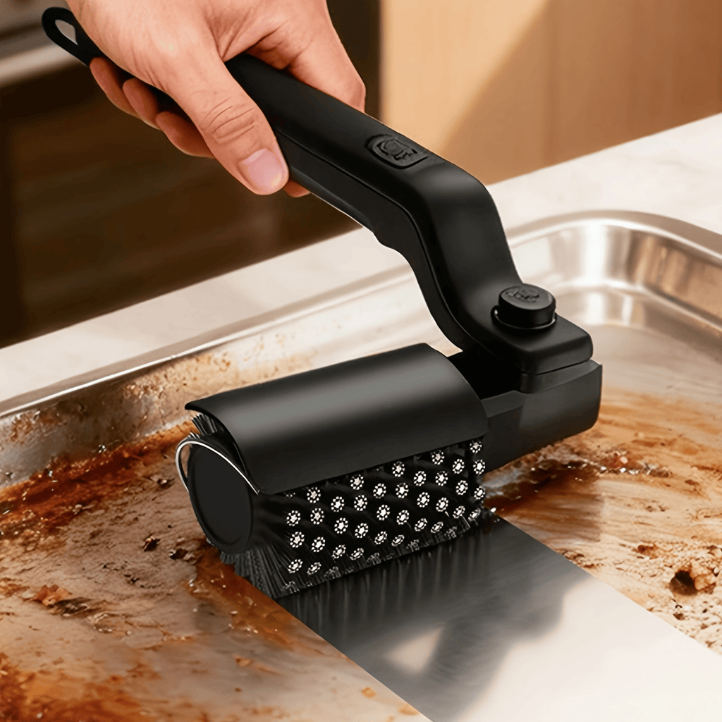 Brosse à grille rotative électrique professionnelle à haute vitesse à 3 vitesses