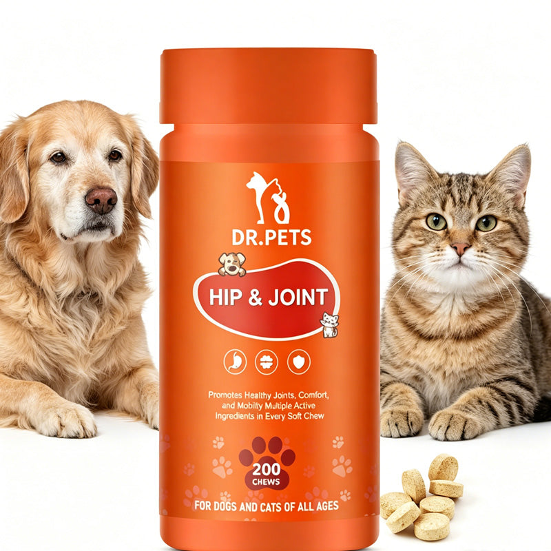 Suppléments pour chiens et chats avec de la glucosamine