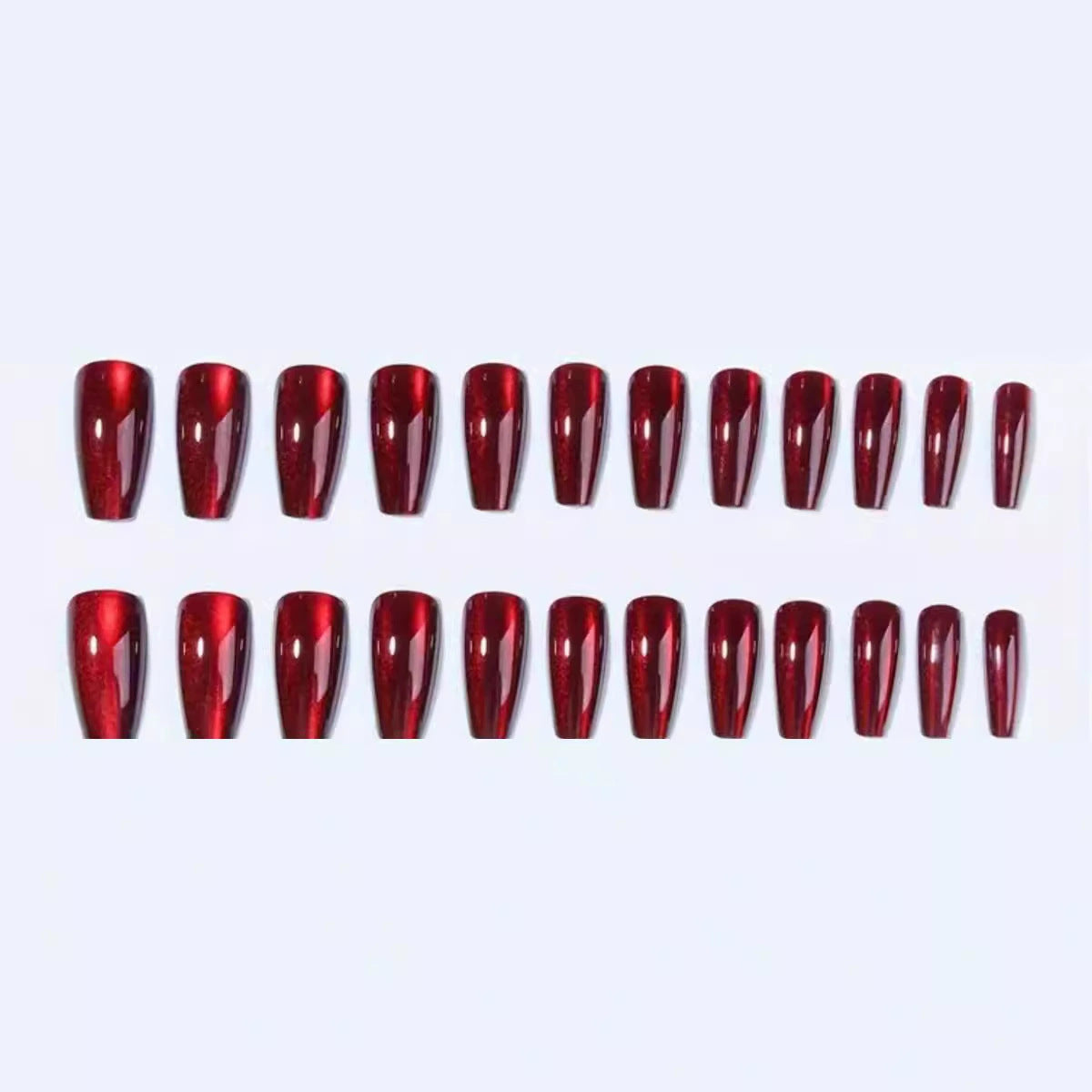 Sticker à ongles portable 30 pièces Longueur des yeux de chat T