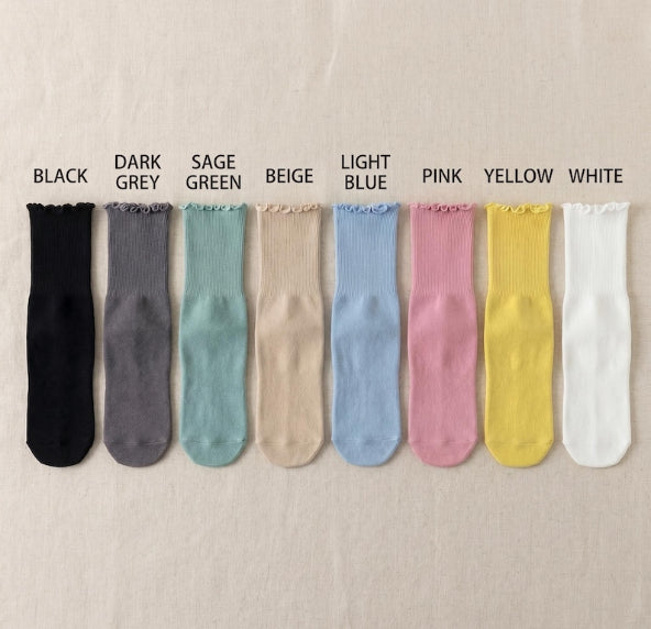 Chaussettes de yoga brodées pour enfants