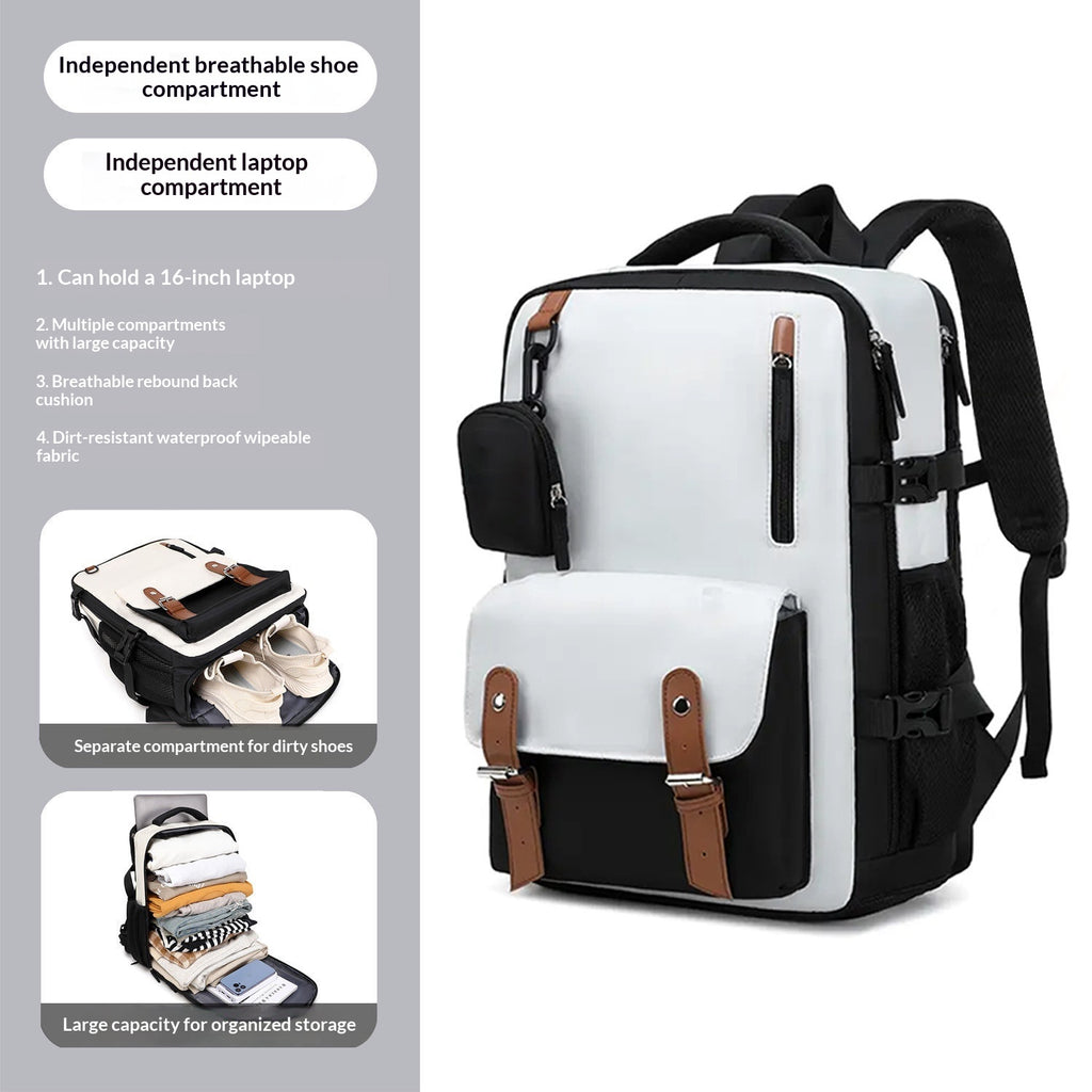 Large Capacity Student Travel Laptop Backpack
