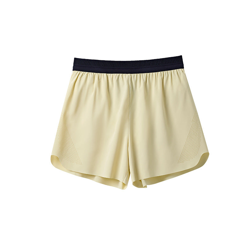 Short de course en deux pièces coupe laser Pantalon de fitness extérieur