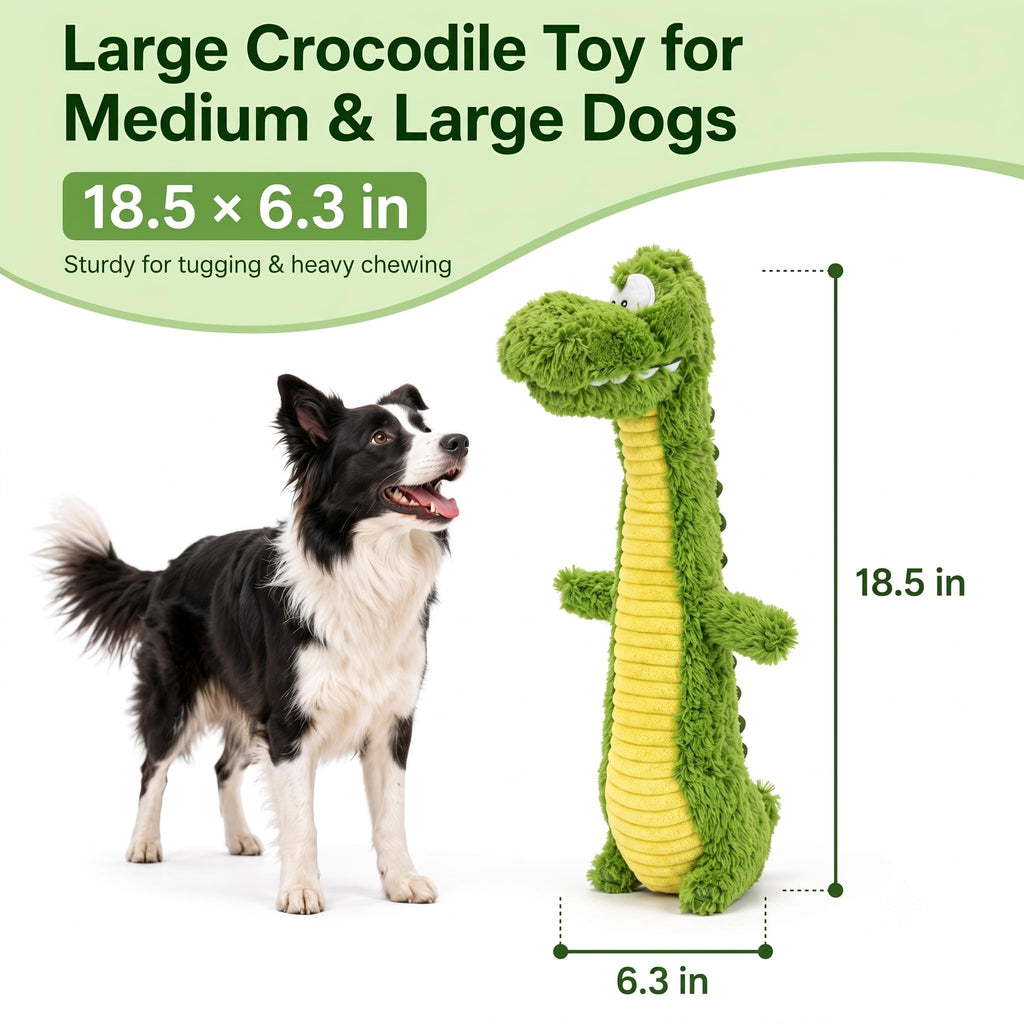 Jouet en peluche de chien squeaky