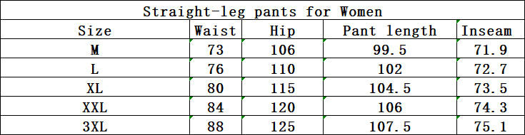 Mesdames Long Pantalons