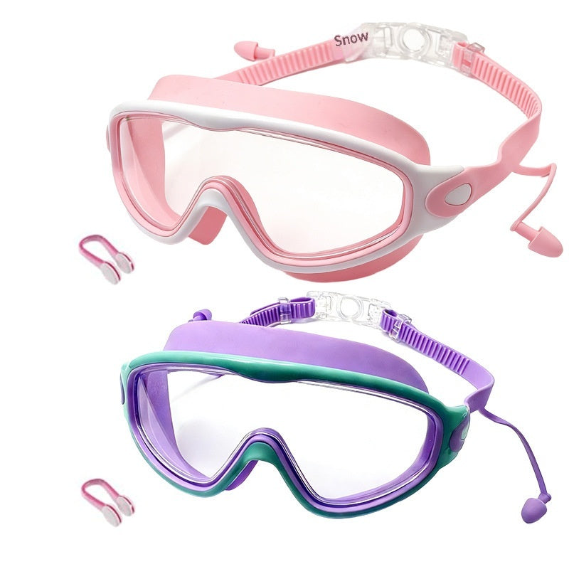 Maillot de bain grand format pour enfants Gants haute définition Waterproof Protection des yeux