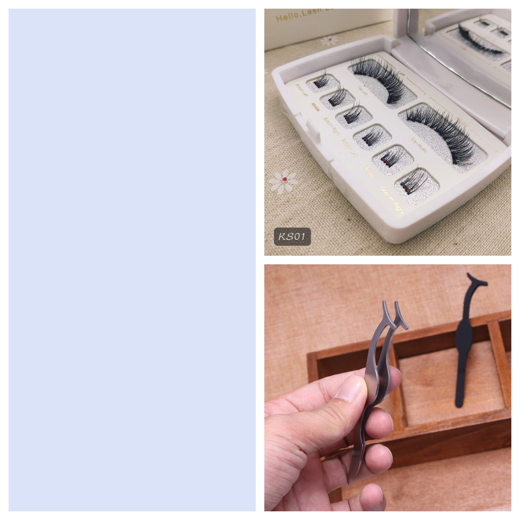 Faux cils de l'aimant