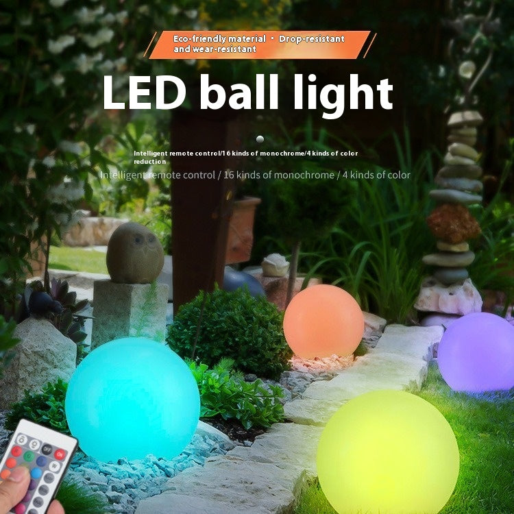 Villa Courtyard lampe de paysage extérieur étanche sphérique