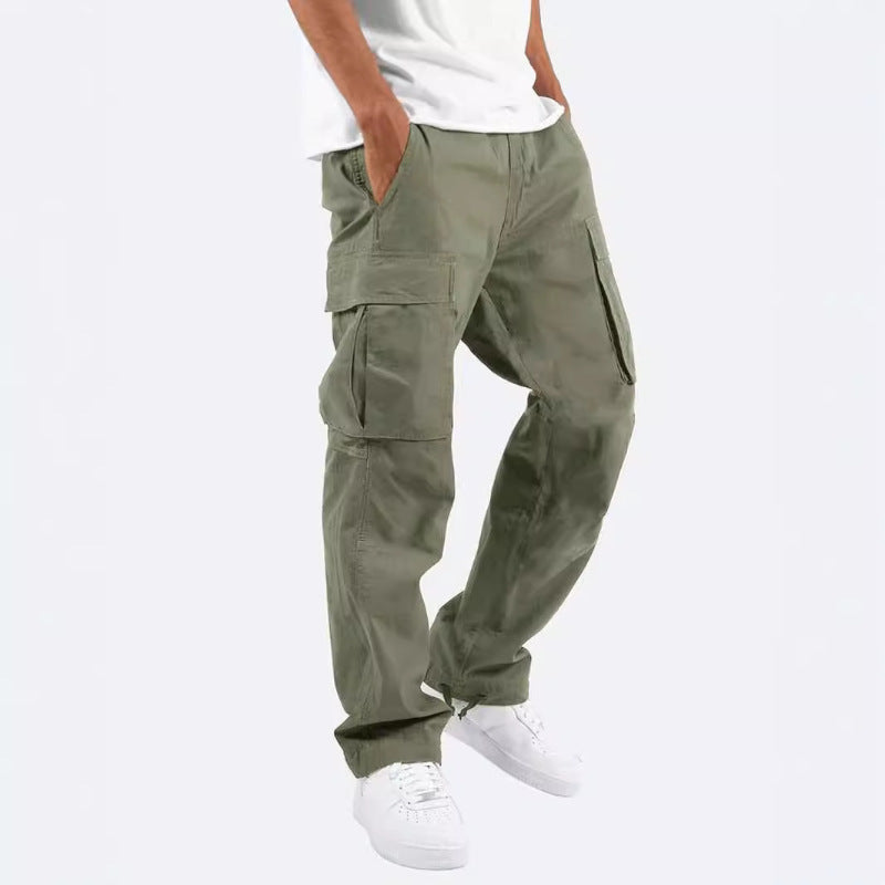 Mode Vêtements de travail pour hommes Pantalons occasionnels Station indépendante européenne et américaine Trad étranger