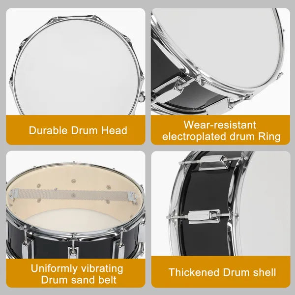 14 X 5.5in Ensemble de tambour avec support de tambour