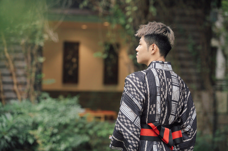 Japonais Kimono Homme traditionnel Samurai Gentleman