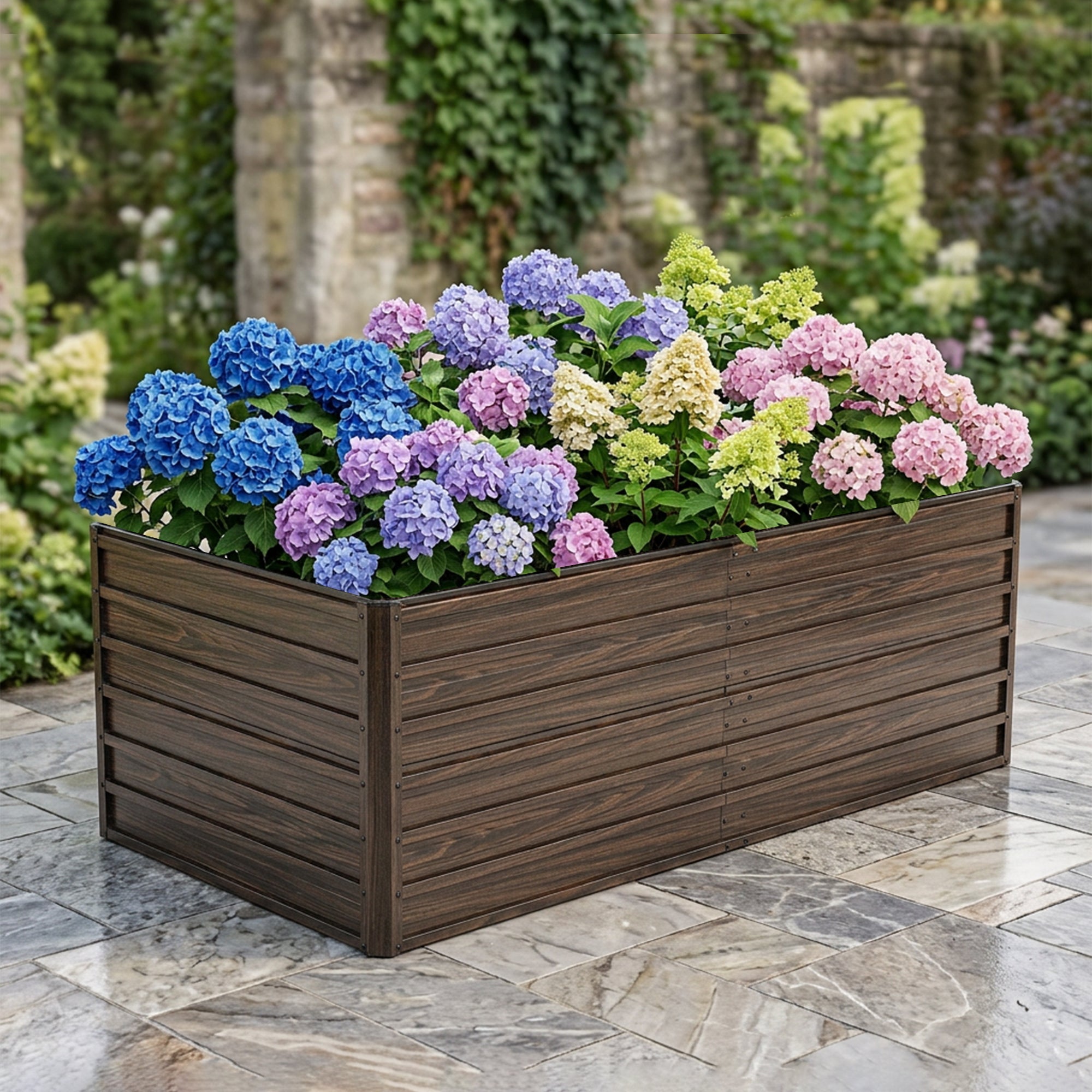 74,6in X35.4inx25in Lit de jardin surélevé