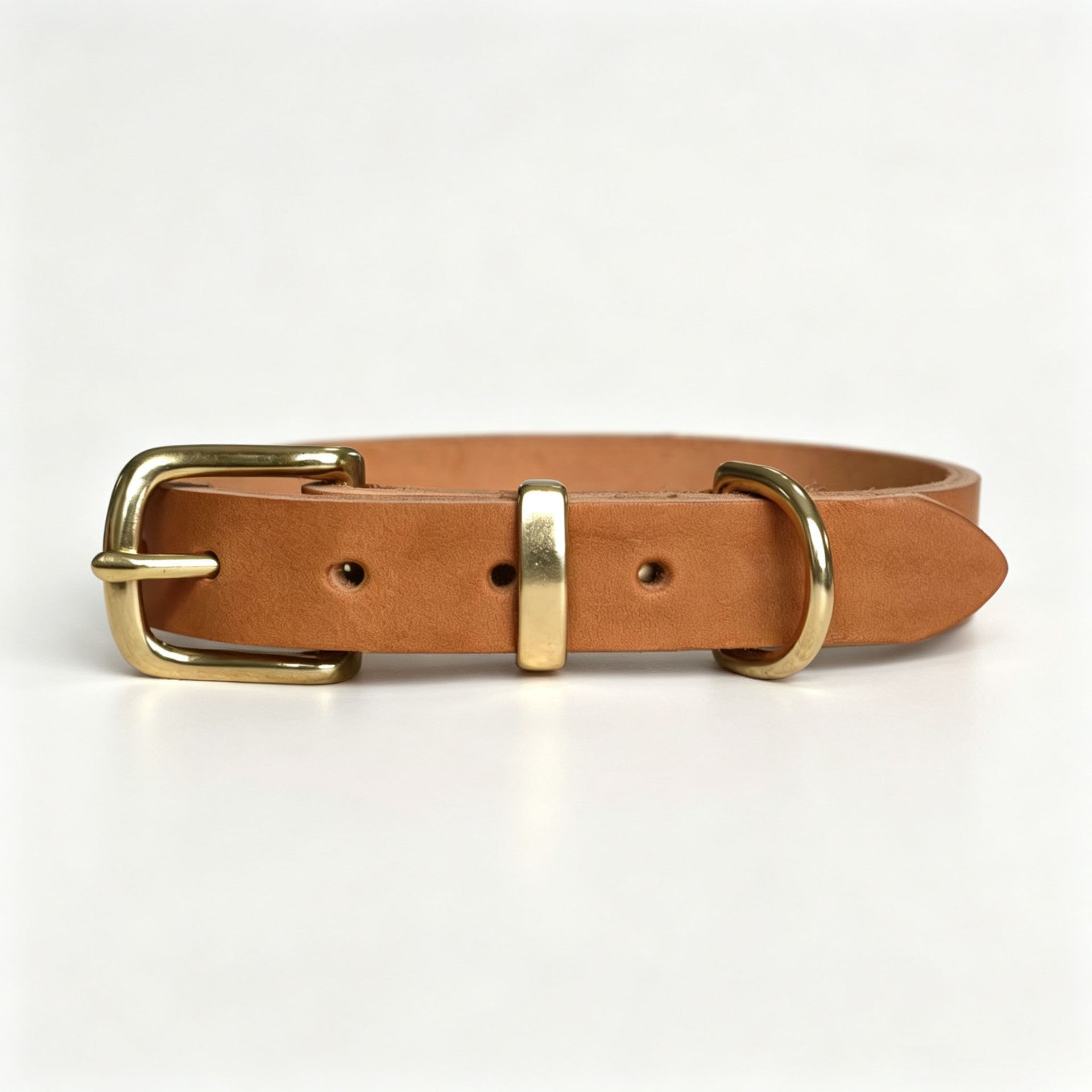 Collier pour animaux de style vintage avec fixations en laiton