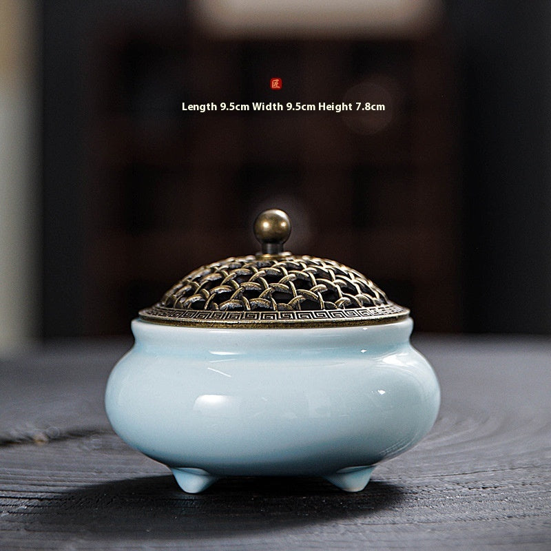 Zen Retro Encens céramique brûleur d'encens brûleur