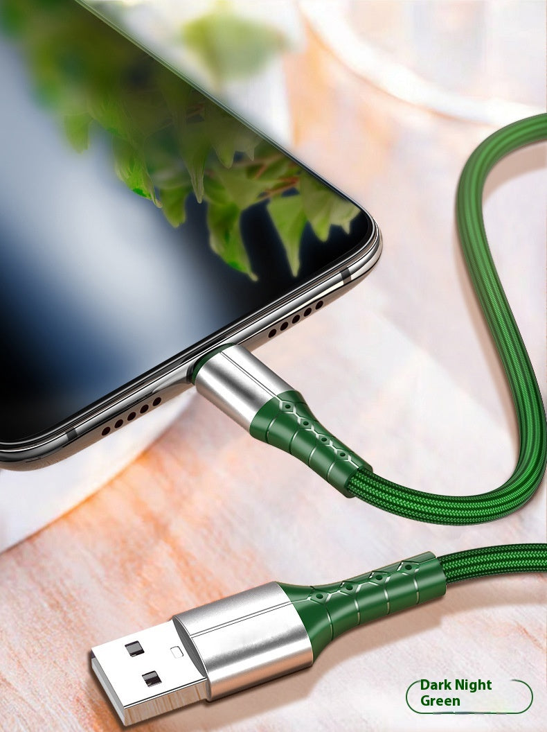 Android TYPE-C Super Fast Charge 5A câble de recharge de téléphone portable tressé en nylon