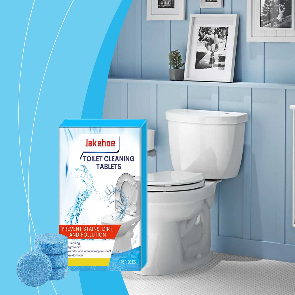 JAKEHOE Comprimés de nettoyage de cuvettes de toilette