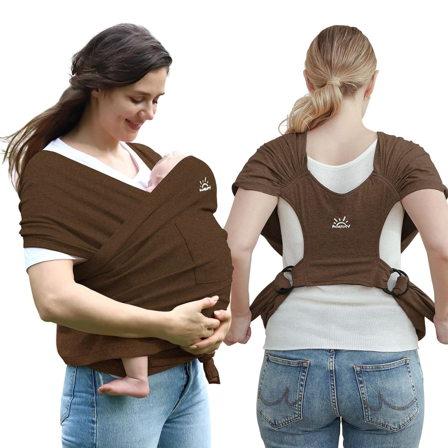 Cotton Cross Simple Baby Sling X-type Front Holding Sleepy Wrap