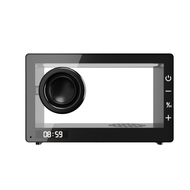Haut-parleur Bluetooth sans fil compact transparent
